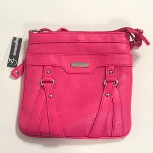 Directions Fuchsia Crossbody Bag